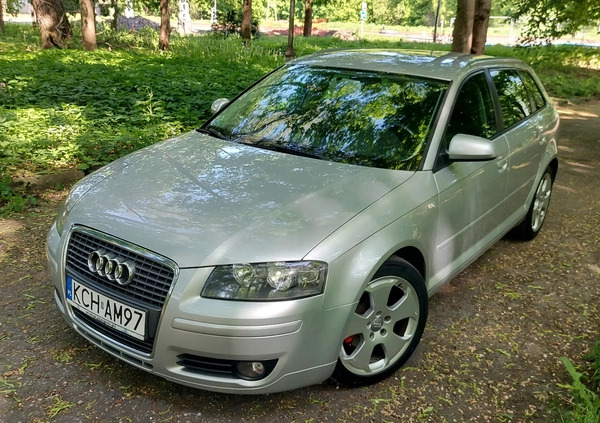 Audi A3 cena 15600 przebieg: 299000, rok produkcji 2006 z Sosnowiec małe 301